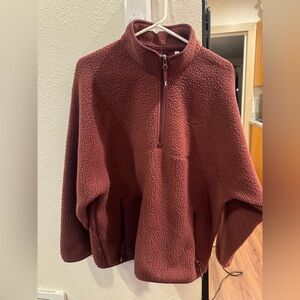 Aritzia TNA Polartec Thermal Pro Quarterzip Fleece